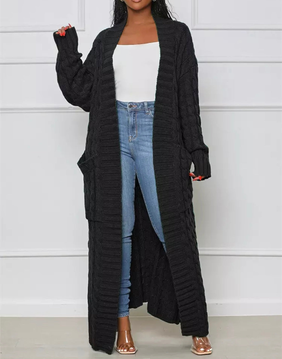 “Cozy” Sweater Duster
