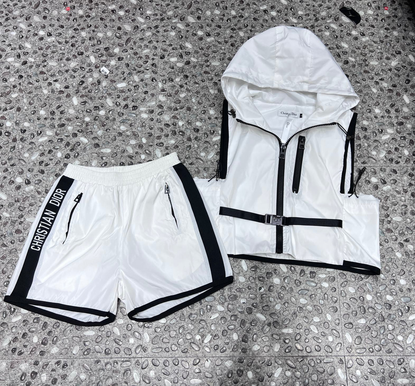 C Dior Vest & Short Set